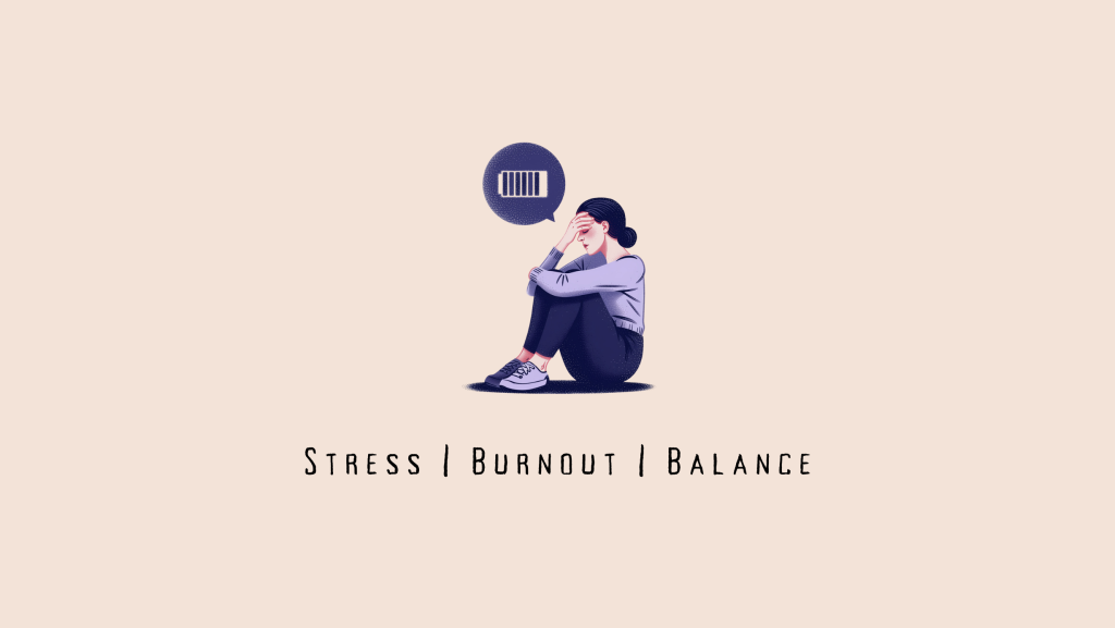 Stress vs Burnout: How to Manage Stress Early cover illustration